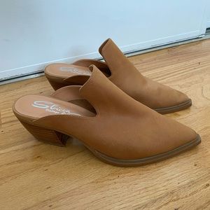 Sbicca Leather Mules